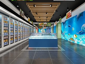海鲜店面